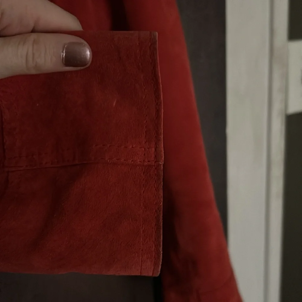Vintage Bernardo Suede Jacket - Picture 5 of 10